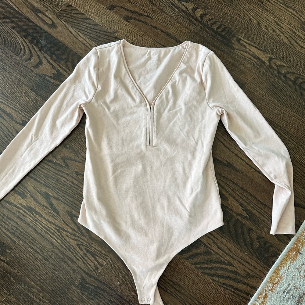 nuuds Ribbon Long Sleeve Bodysuit